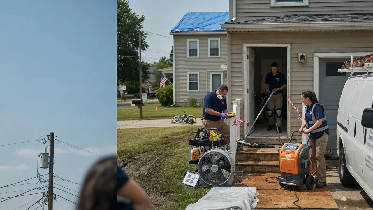 Water Damage Repair in Hookstown, PA near me